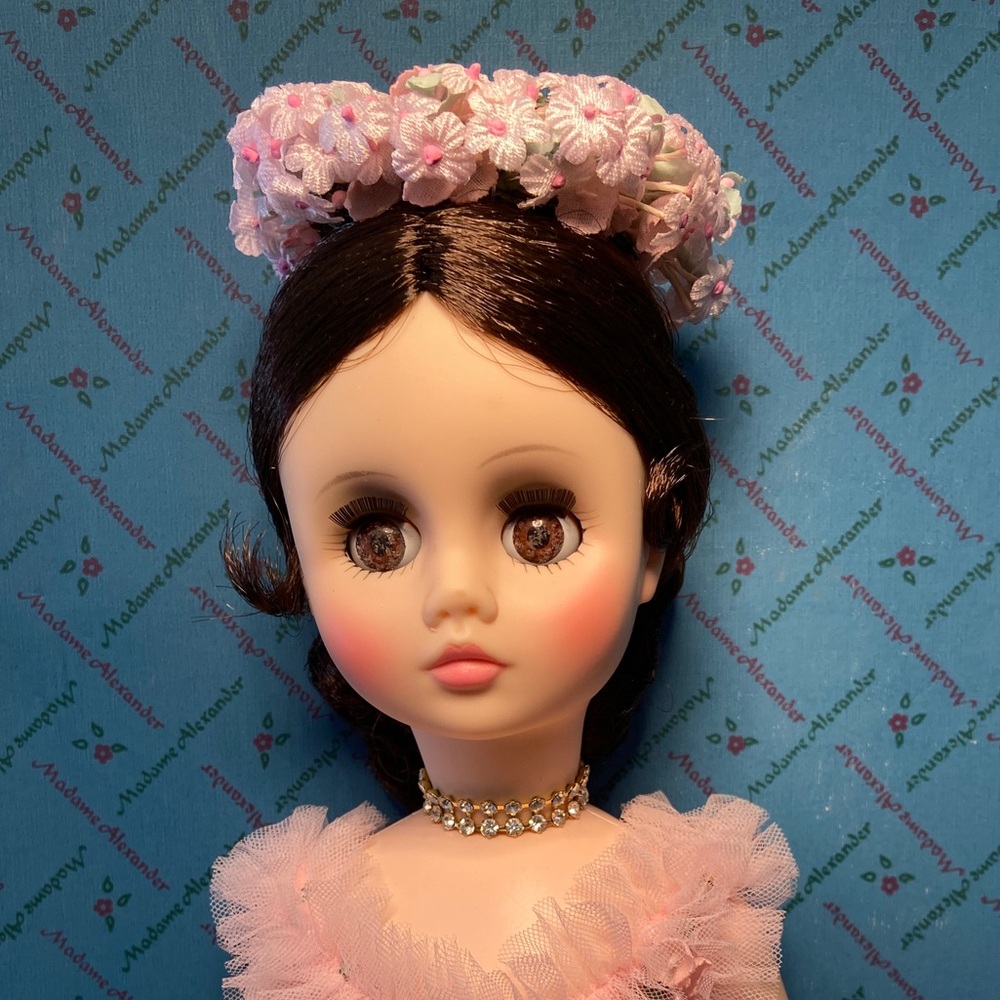 Madame Alexander Elegant Elise Ballerina Doll Vintage Brown Eyed Brown Hair Girl